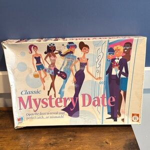 Classic Mystery Date Board Game 2005 Milton Bradley replacement parts *as is*